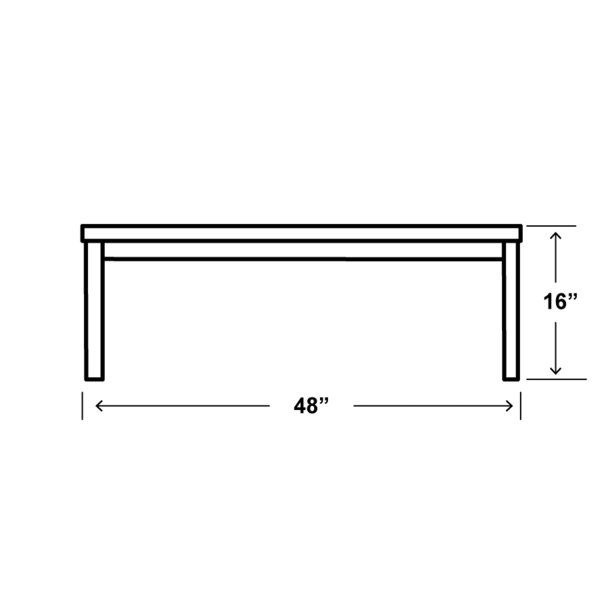 HON 4 Legs Coffee Table Wayfair